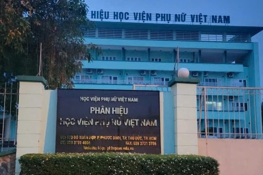 Học viện Phụ nữ Việt Nam bị xử phạt 150 triệu đồng vì tổ chức tuyển sinh, đào tạo sai quy định