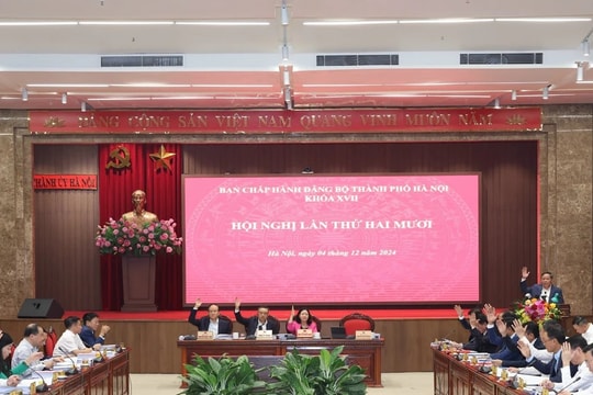 Hà Nội: Tổng kết, sắp xếp tổ chức bộ máy trong tháng 12 và đầu năm 2025