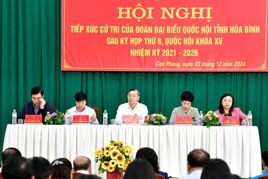 Cử tri kiến nghị lựa chọn cán bộ đủ năng lực quản lý sau sắp xếp, tinh gọn bộ máy