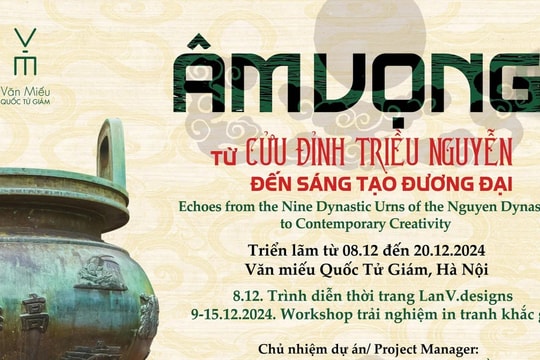 Âm vọng từ Cửu đỉnh triều Nguyễn đến sáng tạo đương đại