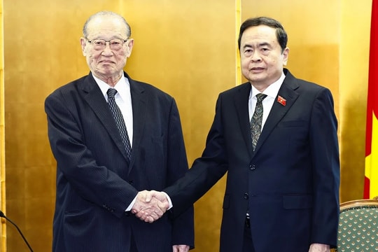 Chủ tịch Quốc hội Trần Thanh Mẫn tiếp Chủ tịch điều hành Hội đồng thúc đẩy ngoại giao nhân dân Nhật Bản (FEC)