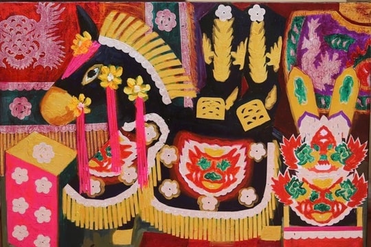 Kinh Bắc art 3 - hội họa miền quan họ