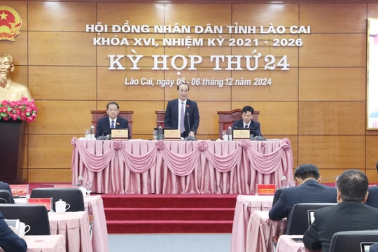 Lào Cai: HĐND tỉnh thông qua 29 nghị quyết tại Kỳ họp thứ 24