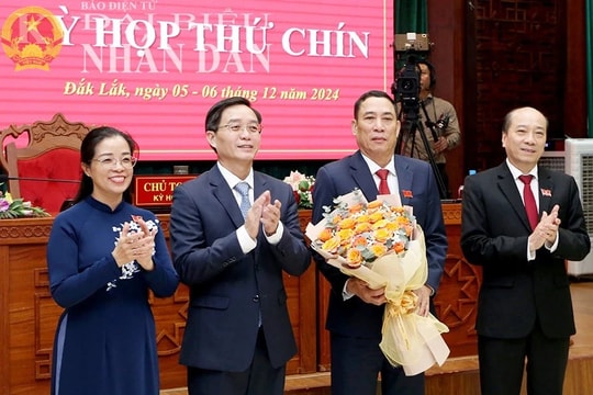 Đắk Lắk có tân Phó Chủ tịch HĐND và Phó Chủ tịch UBND tỉnh 