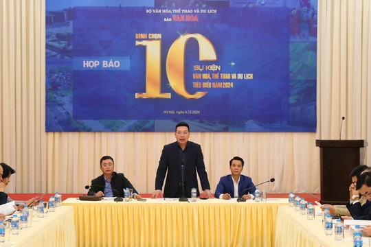 Bình chọn 10 sự kiện văn hóa, thể thao và du lịch tiêu biểu năm 2024