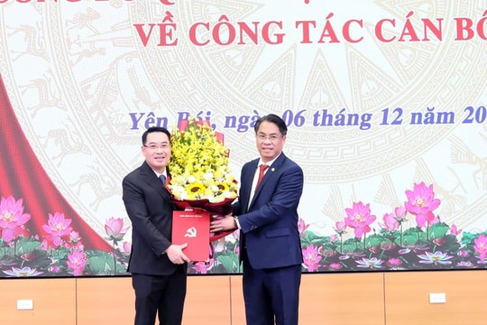 Ông Nguyễn Tuấn Anh giữ chức Phó Bí thư Tỉnh ủy Yên Bái