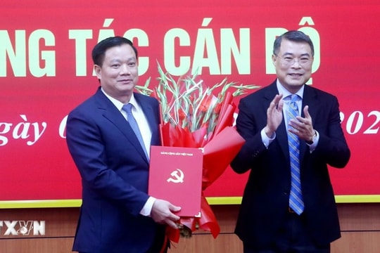 Công bố quyết định của Bộ Chính trị chuẩn y Bí thư Tỉnh ủy Thái Bình