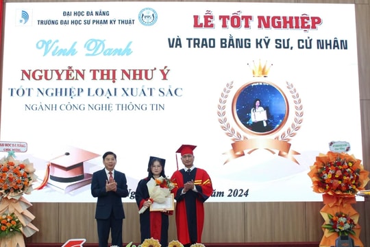 519 tân kỹ sư, cử nhân của Trường Đại học Sư phạm Kỹ thuật Đà Nẵng nhận bằng tốt nghiệp