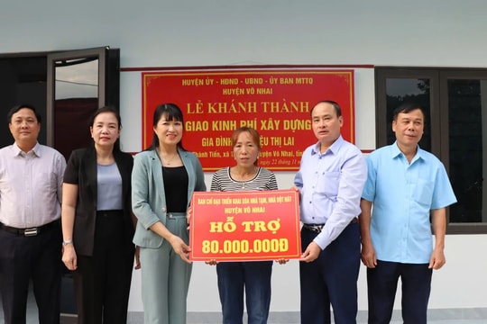 Thái Nguyên: Huyện Võ Nhai khẩn trương xoá nhà tạm, nhà dột nát