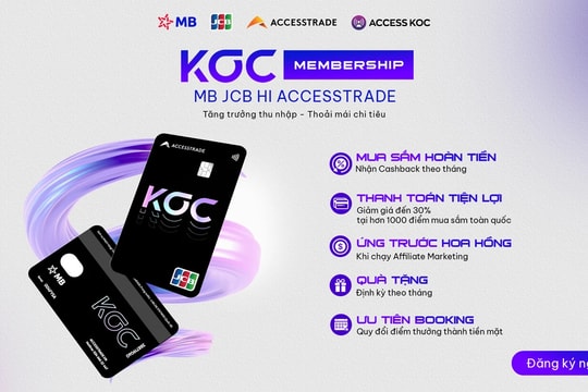 Ra mắt Thẻ Đen Quyền Lực Đầu Tiên tại Việt Nam dành cho KOC - MB JCB HI ACCESSTRADE