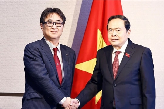 Chủ tịch Quốc hội Trần Thanh Mẫn tiếp Hội chuyên gia Việt - Nhật 