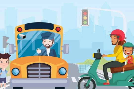 Một số điểm mới nổi bật khi chở trẻ em trên đường từ 1.1.2025