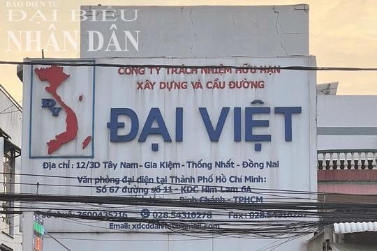 Bị cấm thầu tại TP. Hồ Chí Minh, Công ty TNHH Xây dựng và Cầu đường Đại Việt tiếp tục trượt thầu tại Bình Dương vì hồ sơ gian lận