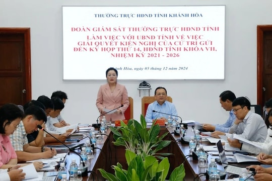 Khẩn trương giải quyết kiến nghị cử tri đã được khảo sát thực tế