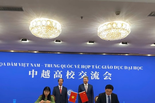 Việt Nam - Trung Quốc đẩy mạnh hợp tác giáo dục đào tạo trong bối cảnh chuyển đổi số