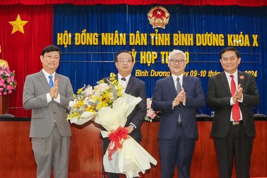 Bí thư Thành uỷ Bến Cát Bùi Minh Thạnh được bầu giữ chức Phó Chủ tịch UBND tỉnh Bình Dương