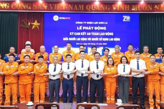 PC Sơn La cam kết xây dựng môi trường làm việc an toàn, hiệu quả