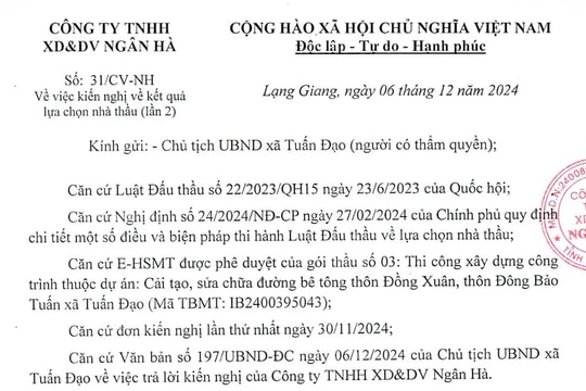 Vụ đấu thầu tiết kiệm cho ngân sách hơn 8% bị đánh trượt, tiết kiệm chỉ hơn 1% được chọn trúng tại Bắc Giang: Nhận nhầm nhưng quyết không nhận sai (?!)