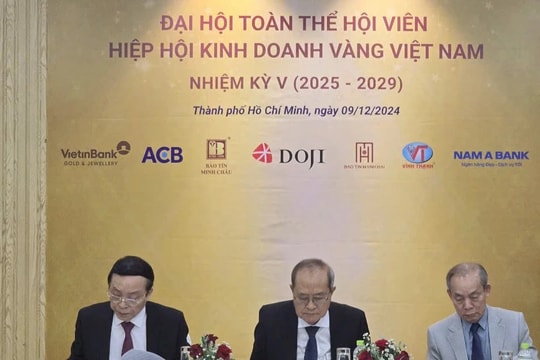 Hiệp hội Kinh doanh Vàng kiến nghị nhiều giải pháp tiếp tục phát triển thị trường vàng bền vững