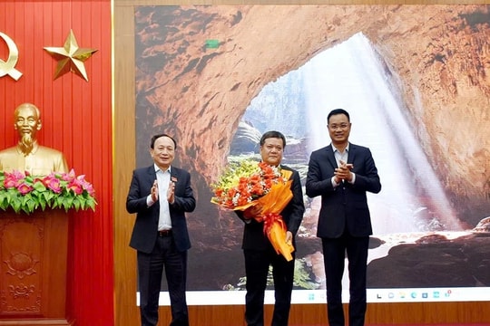 Ông Trần Phong được bầu giữ chức Phó Bí thư Tỉnh ủy Quảng Bình