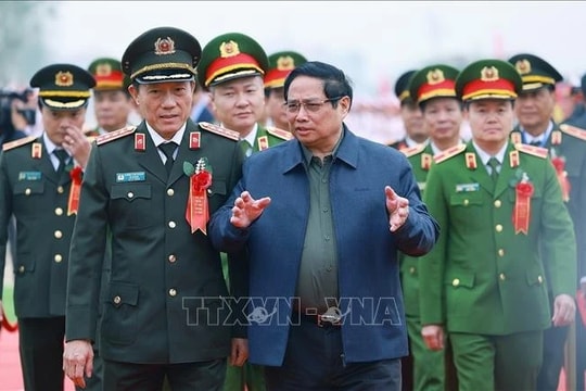 Thủ tướng Phạm Minh Chính dự Lễ khởi công Dự án xây dựng sân bay Gia Bình