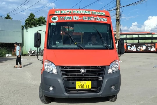 Lượng khách sử dụng xe buýt tăng cao tại TP Cần Thơ