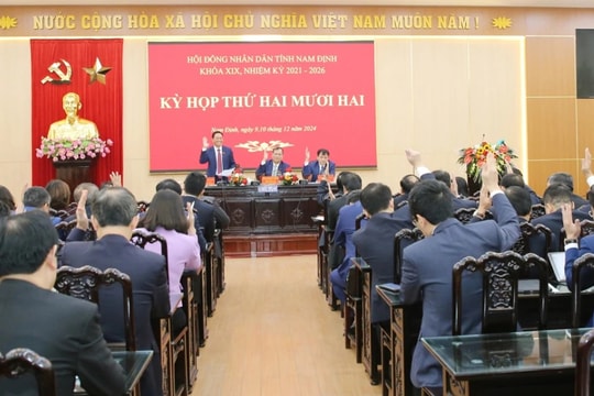 HĐND tỉnh Nam Định thông qua các nghị quyết quan trọng, bầu bổ sung Ủy viên UBND tỉnh