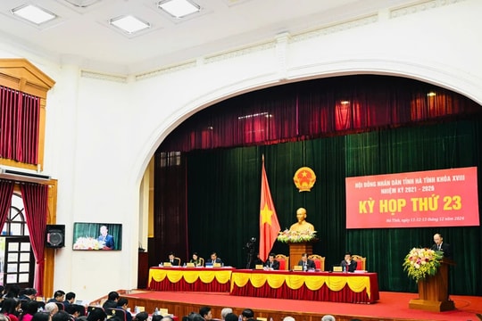 Hà Tĩnh: Năm 2025, tập trung tinh gọn tổ chức bộ máy để hoạt động hiệu lực, hiệu quả