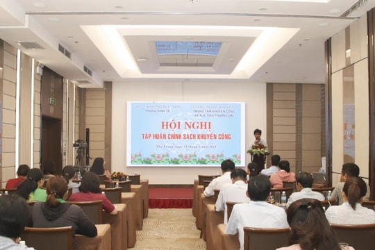 Khánh Hòa đẩy mạnh tuyên truyền công tác khuyến công