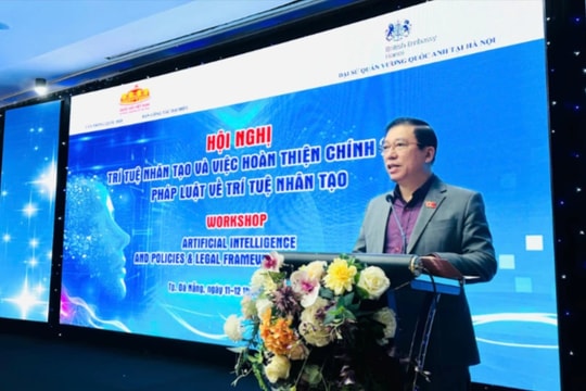 Hội nghị bồi dưỡng “Trí tuệ nhân tạo và việc hoàn thiện chính sách, pháp luật về trí tuệ nhân tạo”