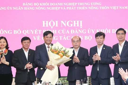 Tổng giám đốc Phạm Toàn Vượng được giao phụ trách Đảng bộ Agribank