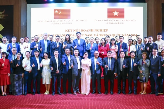 Gặp gỡ, kết nối hợp tác giữa các doanh nghiệp tỉnh Khánh Hòa và Trung Quốc