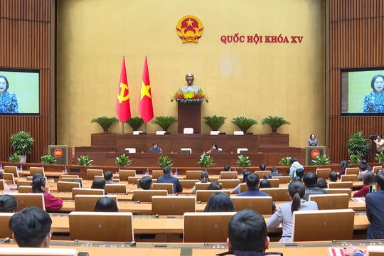 Phó Chủ tịch Quốc hội Nguyễn Thị Thanh làm việc với Viện Nghiên cứu lập pháp và Truyền hình Quốc hội Việt Nam