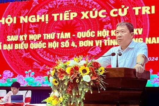 Chủ nhiệm Ủy ban Đối ngoại Vũ Hải Hà tiếp xúc cử tri tại Đồng Nai