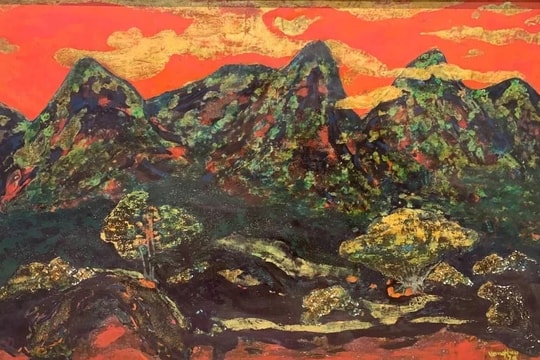 "Chuyện đường" - trải nghiệm tác phẩm sơn mài của Đặng Hữu 