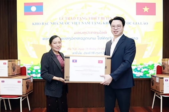 Kho bạc Nhà nước Việt Nam sẵn sàng hỗ trợ Kho bạc Quốc gia Lào hiện đại hóa nghiệp vụ