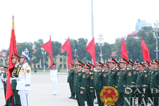 Quân ủy Trung ương, Bộ Quốc phòng tổ chức Lễ báo công dâng Bác