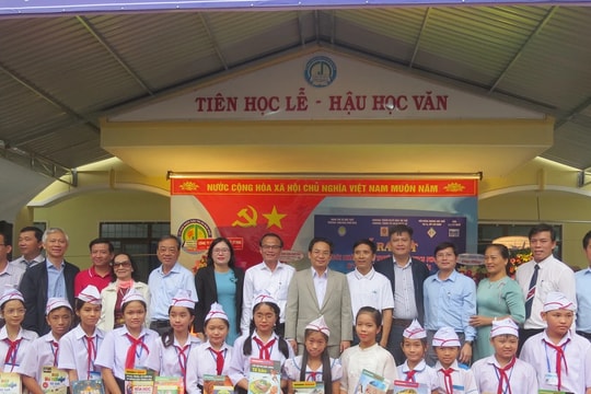 Ra mắt Ngôi nhà Trí tuệ đầu tiên trong trường học tại Đức Phổ, Quảng Ngãi