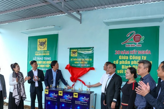 Công ty CP Phân bón Bình Điền và buôn Eana kỷ niệm 20 năm kết nghĩa: Trọn nghĩa, vẹn tình