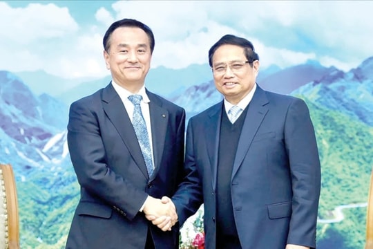 Thủ tướng Phạm Minh Chính tiếp Thống đốc tỉnh Yamaguchi, Nhật Bản