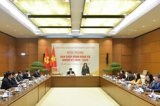 Ban Chấp hành Đảng bộ cơ quan Văn phòng Quốc hội giới thiệu ông Lê Quang Tùng làm Bí thư Đảng ủy cơ quan Văn phòng Quốc hội