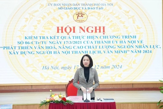 Hà Nội: Chất lượng giáo dục đại trà và mũi nhọn ngày càng chuyển biến mạnh mẽ