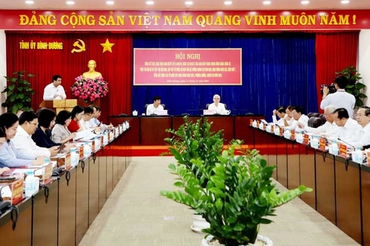 Bình Dương hợp nhất nhiều sở ngành, tinh gọn tổ chức bộ máy