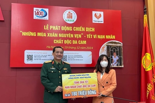  “Những mùa xuân nguyên vẹn” - Tết vì nạn nhân chất độc da cam