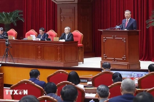 Tổng Bí thư Tô Lâm dự Hội nghị tổng kết công tác kiểm tra, giám sát của Đảng năm 2024, triển khai nhiệm vụ năm 2025