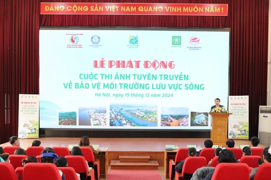 Phát động cuộc thi ảnh tuyên truyền về bảo vệ môi trường lưu vực sông