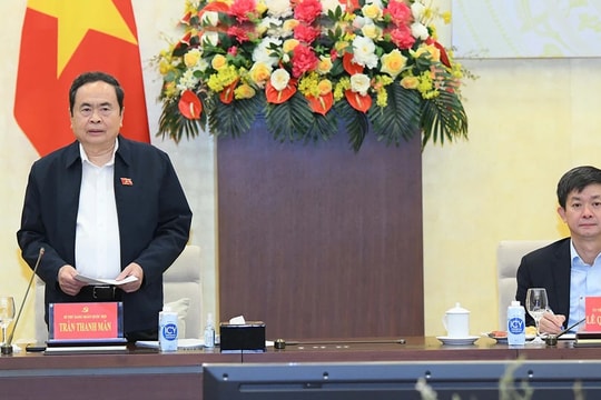 Chủ tịch Quốc hội Trần Thanh Mẫn: Tinh thần chung là phải quyết tâm đổi mới và có sản phẩm mới!