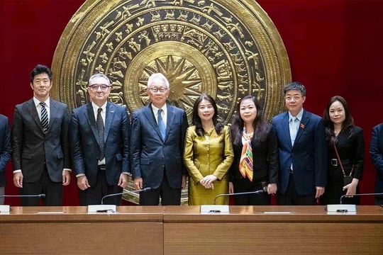 Phó Chủ nhiệm Ủy ban Đối ngoại Lê Thu Hà tiếp Chủ tịch Tập đoàn Nippon Koei, Nhật Bản