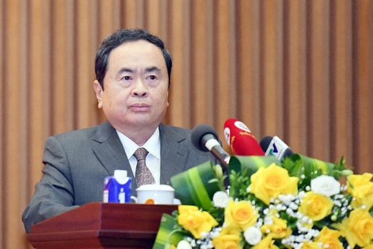 Chủ tịch Quốc hội Trần Thanh Mẫn: Tiếp tục đổi mới mạnh mẽ, toàn diện, góp phần xây dựng nền tư pháp Việt Nam chuyên nghiệp, hiện đại, công bằng, nghiêm minh, liêm chính, phụng sự Tổ quốc, phục vụ Nhân dân