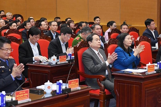 Chủ tịch Quốc hội Trần Thanh Mẫn dự Hội nghị triển khai công tác năm 2025 của ngành Kiểm sát nhân dân